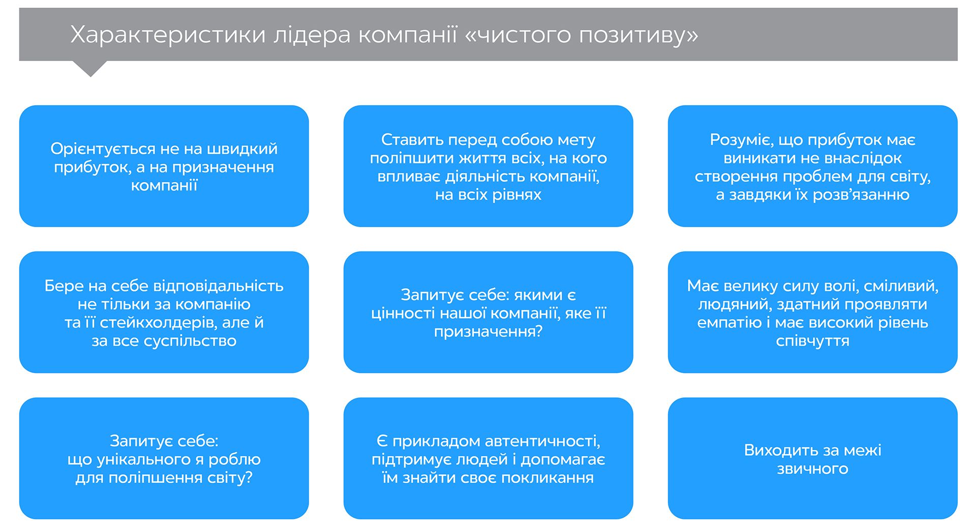  «Чистий позитив»: як сміливі компанії процвітають, віддаючи більше, ніж отримують