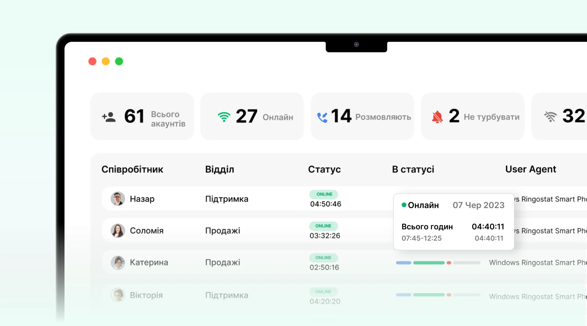 Деталізована звітність