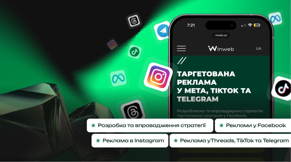 Реклама в соціальних мережах (Target)